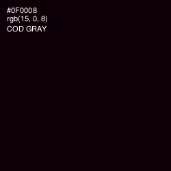 #0F0008 - Cod Gray Color Image